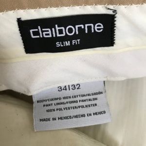 Claiborne Pants - 4/$25 SALE Claiborne Men's Tan Slacks Claiborne Pants - 4/$25 SALE Claiborne Men's Tan Slacks